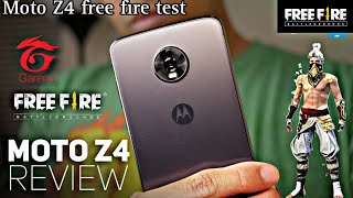 moto z4 free fire test  SD675  Free Fire [upl. by Farnham437]