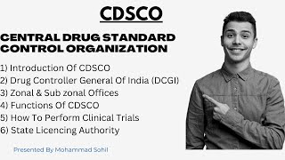 CDSCO Central Drug Standard Control Organization Drug Controller General Of India DCGI  cdsco [upl. by Heidt182]