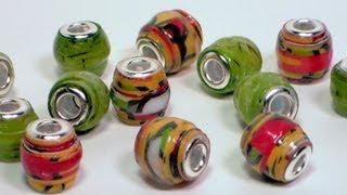 European style paper beads [upl. by Adner]