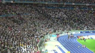 HD HQ Usain Bolt  200m  World Record  1919 sec  Berlin WM 2009 [upl. by Ttehr]