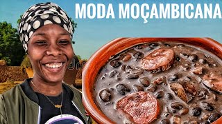 PREPAREI FEIJOADA A MODA MOÇAMBICANA ÁFRICA [upl. by Baryram617]