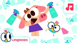 CLEAN UP SONG 🧹🧽 Tidy Up Song for kids 🎶 Nursery Rhymes  Lingokids [upl. by Ayela]