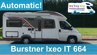 Burstner Ixeo IT 664 Motorhome Review  WeBuyAnyMotorcaravancom [upl. by Zeuqram]