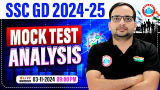 SSC GD 202425 Mock Test  SSC GD Mock Test Analysis  SSC GD 3 Nov Mock Test Solution By Ankit Sir [upl. by Wernsman]