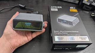 Anker Prime 250W Charger UltraFast 6Port GaN Charging Station LCD Display and Smart Control Dial [upl. by Aubreir]