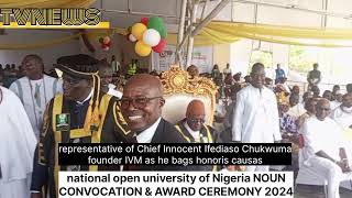 national open university of Nigeria NOUN convocation 2024 [upl. by Florine809]