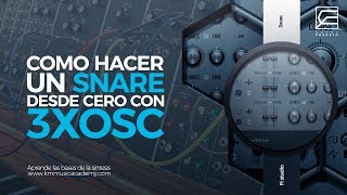 COMO HACER UN SNARE DESDE CERO Y PROCESARLO  SOUNDESIGN SNARE [upl. by Leffert928]