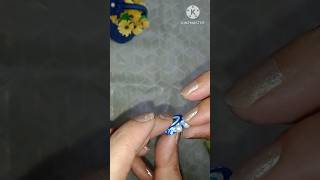 DIY  Evil Eye craft l evil rakhi making idea 💡Art house diy shorts shortsviral diycraft [upl. by Yralam528]