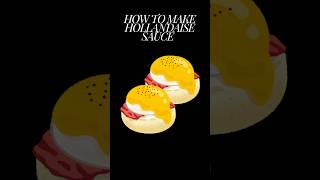 How to make hollandaise sauce recipe shorts [upl. by Rialb]