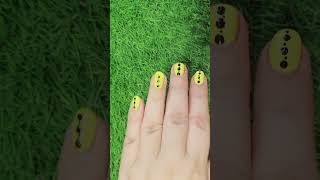 Easy nail art  nails  diy  Fizasnailart [upl. by Kilk]