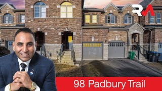 98 Padbury Trail Brampton Home by Sunny Purewal  Real Estate Properties [upl. by Ahseyi856]