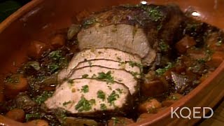 Jacques Pépin Makes Succulent Slow Roasted Pork  Todays Gourmet  KQED [upl. by Rickard602]