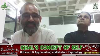 Iqbal Academy  Webinar  13 Sep 2024  Iqbal’s Concept of Self  Dr Tahir Hameed Tanoli [upl. by Asirb]