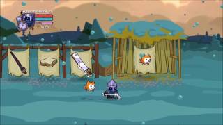 Castle Crashers Remastered X1 ALL Weapons GUIDE [upl. by Gilman]