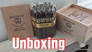 Bolivar Cofradia Unboxing [upl. by Airdnat]