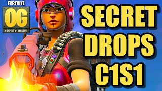 Fortnite SECRET Landing Spots OG Chapter 1 Season 1 [upl. by Erma397]