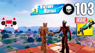 103 Elimination Duo Vs Squads Gameplay Wins Ft CycloneFN Fortnite Season 2 PS4 Controller [upl. by Daniel]