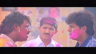 ಹೋಳಿಹಬ್ಬ ಇವತ್ತು ಯಾವನು ಏನು ಕೇಳಂಗಿಲ್ಲ  Best Scene of Shivarajkumar  AK 47 Kannada Movie [upl. by Sidnee493]