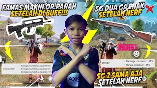 SG 2 G ENAK SETELAH NERF❌ SG 2 SAMA AJA SETELAH NERF✔️ GILA FAMAS MAKIN OP PARAH SETELAH DI NERF [upl. by Oicnaneb611]