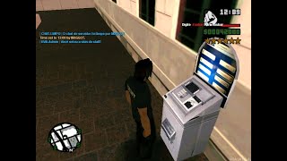 mod usar caixa eletronico  gta sa android [upl. by Edrahc383]