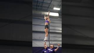 UCA partner stunt warm up cheer artist weber [upl. by Yr]