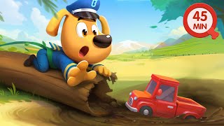 Dangerous Swamp  Kids Cartoon  Outdoor Safety Tips  Play Safe  Sheriff Labrador [upl. by Yelnoc560]