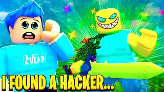 I Found A HACKER In RANKED Roblox Bedwars [upl. by Kilmarx]