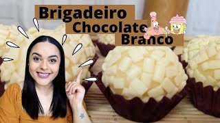 SUCESSO DE VENDAS  BRIGADEIRO CHOCOLATE BRANCO [upl. by Madelle]