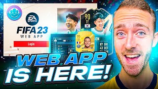 The Web App is HERE FIFA 23 [upl. by Agustin]