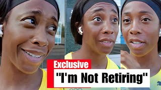 ShellyAnn FraserPryce Just Drop A Bombshell She Is Not Retiring  Full Interview [upl. by Yelda879]