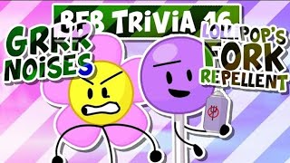 BFB Trivia 16 Two Trivia [upl. by Adnowal]