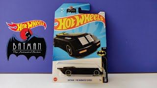 Batimóvil Batman The Animated Series variante Negro con Amarillo Hot Wheels [upl. by Nhguav]