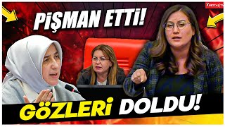 DEMli Vekil Burcugül Çubuk Mecliste AKPlilere Gözleri Dolu Dolu Meydan Okudu quotHadi Oradan Bequot [upl. by Annocahs]