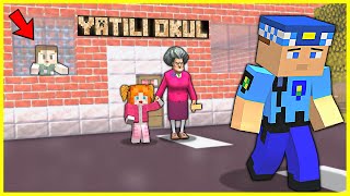 KEREM KOMİSER KIZINI YATILI OKULA VERDİ 😱  Minecraft [upl. by Aroled]