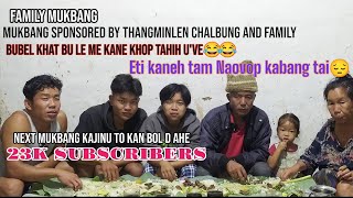 23K LOPNA FAMILY MUKBANG SPONSORED BY MESSI CHALBUNG AND FAMILY AND MY MOM KAOI LOT LEUVIN KANEI😂 [upl. by Abbye]