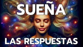 DUERME CONECTANDO con tu INTUICIÓN 🩵 SUEÑA las RESPUESTAS [upl. by Gamin]