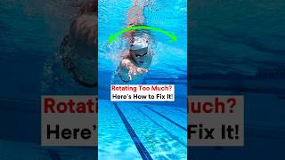 The Right Way to Rotate in Freestyle swimmingtips swimtechnique [upl. by Corella242]