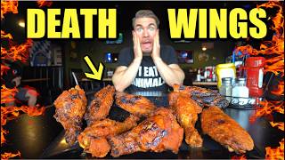 quotquotF THATS HOTquot EXTREME HOT WING CHALLENGE Carolina Reaper Wings  Joel Hansen [upl. by Ajax]