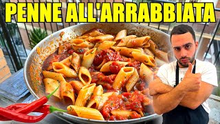 COME FARE LA PASTA ALLARRABBIATA PERFETTA🌶 [upl. by Niwle]