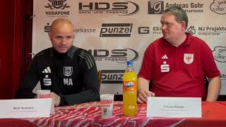 Pressekonferenz FSV Saxonia Tangermünde  Stahl Thale 031124 [upl. by Niltiak417]