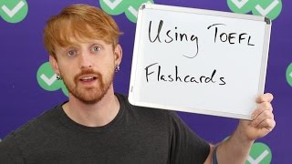 TOEFL Tuesday Using TOEFL Flashcards [upl. by Kcirdneked]