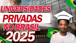 Como ESTUDAR em UNIVERSIDADES Privadas no Brasil  ESTUDAR NO BRASIL [upl. by Sisco]