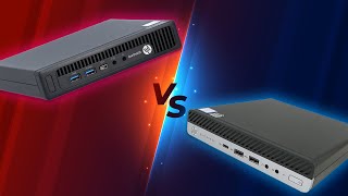 HP EliteDesk 800 G2 vs G5 Mini PC Comparativa ✅ Infocomputer [upl. by Boardman]