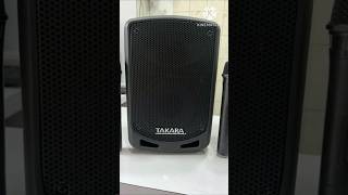 Takara T7106a 6 inch trolley speaker Sound Testing With Bass takara trolleyspeaker btspeaker [upl. by Bollay]