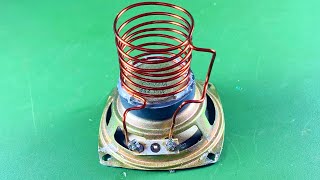 New Science Free Energy Using Speaker Magnet With Copper Wire [upl. by Cammy316]