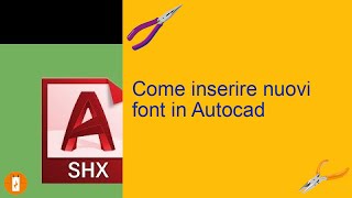 Come inserire nuovi font in Autocad [upl. by Enilorac]