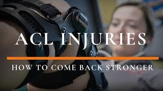 ACL Recovery  Getting Athletes Back in the Game [upl. by Bunch266]