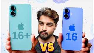 iPhone 16 Vs 16 Plus  What Should You Buy Mohit Balani [upl. by Bainbridge231]