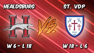 Healdsburg vs St Vincent de Paul  FULL VARSITY VOLLEYBALL GAME  OCTOBER 17TH 2024 [upl. by Eustatius]