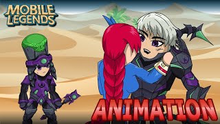 MOBILE LEGENDS ANIMATION 56  SOLDIER OF LOVE PART 1 OF 2 [upl. by Roeser]